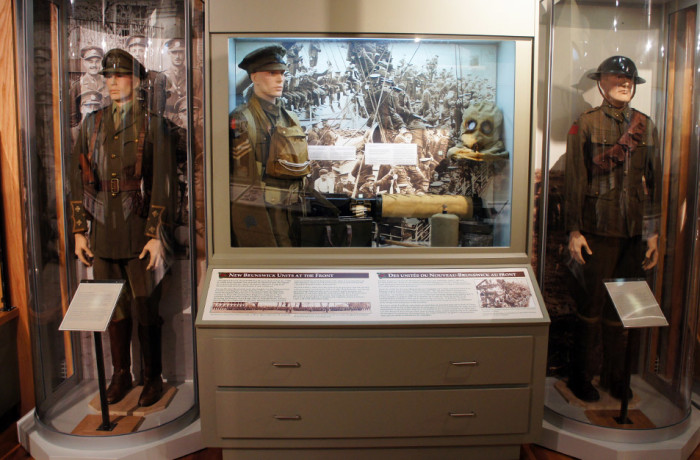 New Brunswick Units at the Front